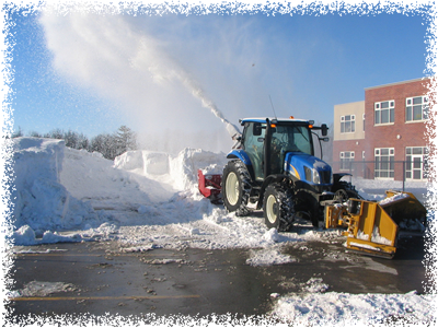 snowplowing